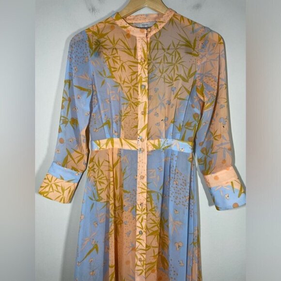 Anthropologie Numph NUKYNDALL NEW DRESS - Peach Nectar size 34 - Picture 5 of 11